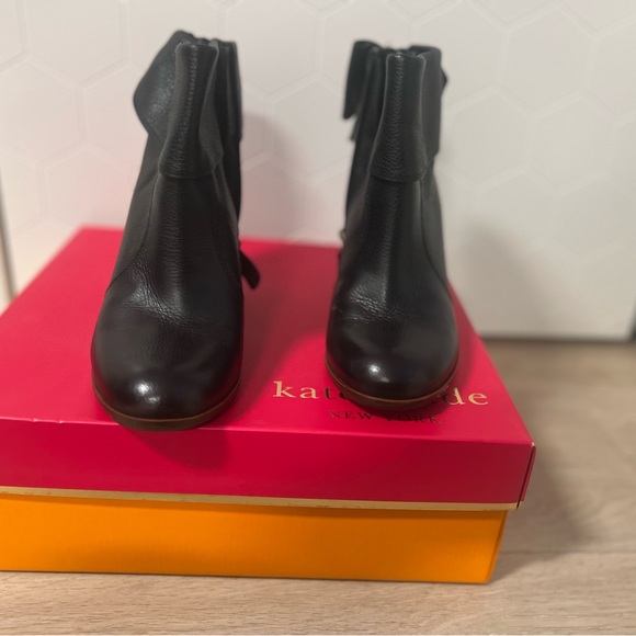 Kate Spade Black Ankle Boots - Picture 5 of 7